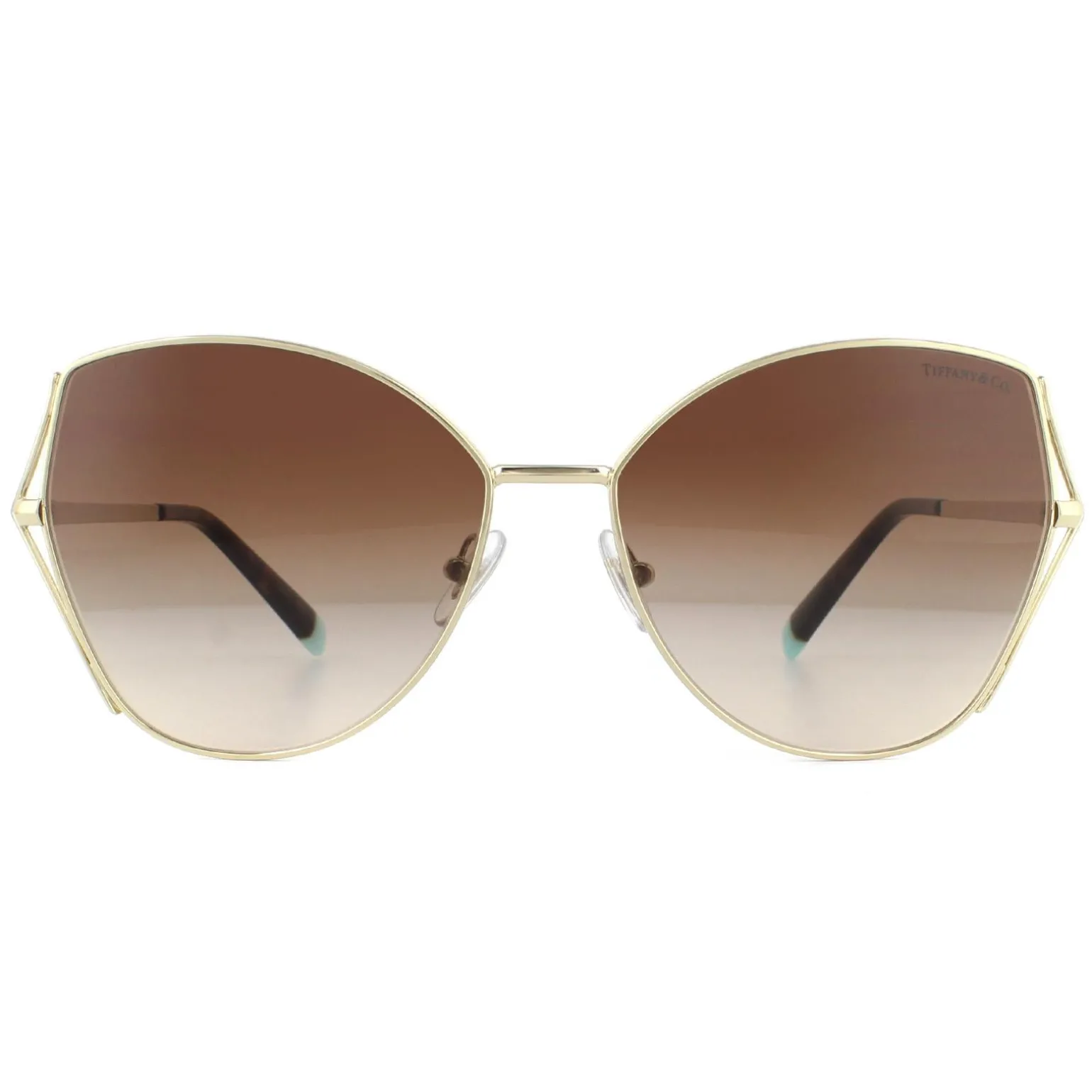 Tiffany Sunglasses TF3072 60213B Pale Gold Brown Gradient