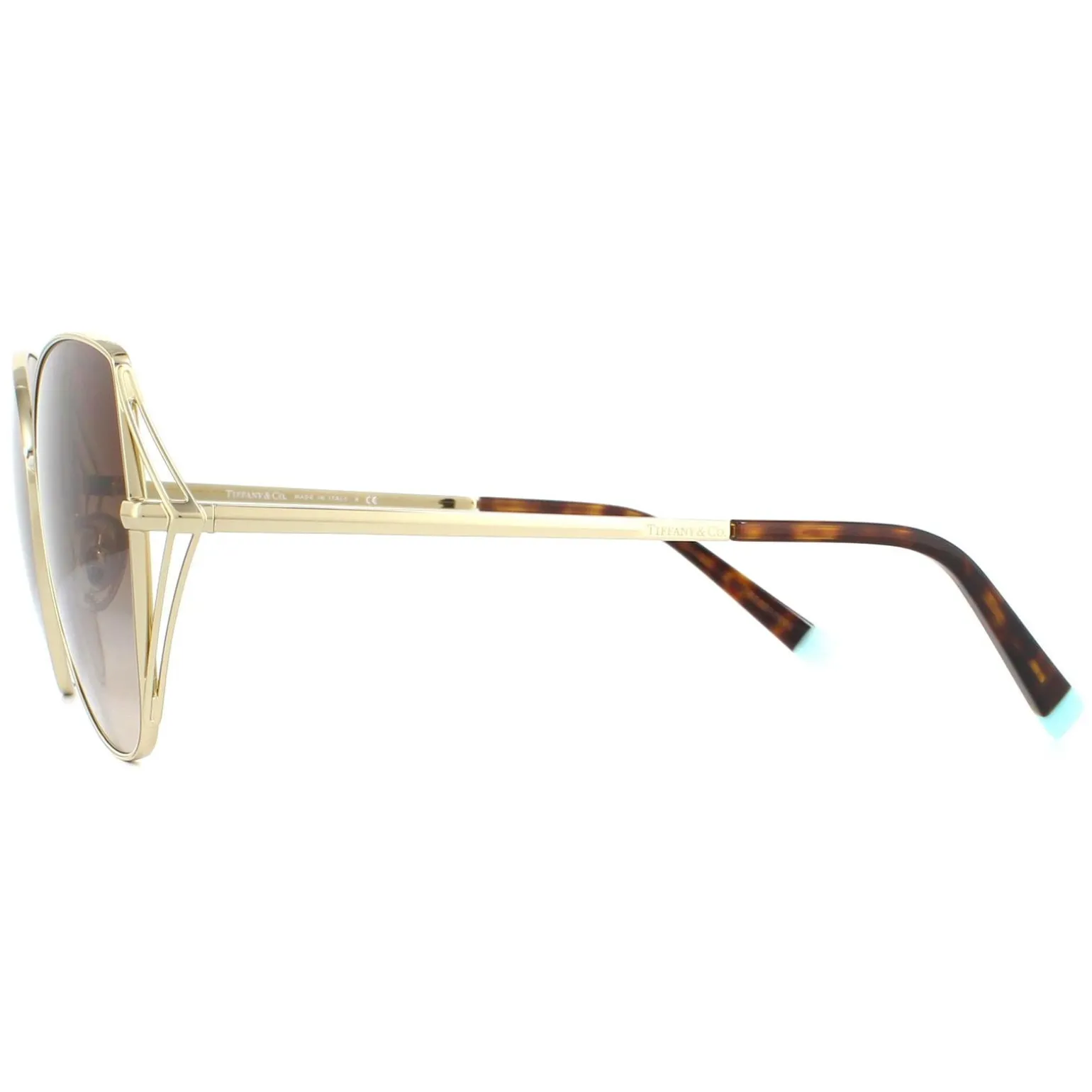 Tiffany Sunglasses TF3072 60213B Pale Gold Brown Gradient