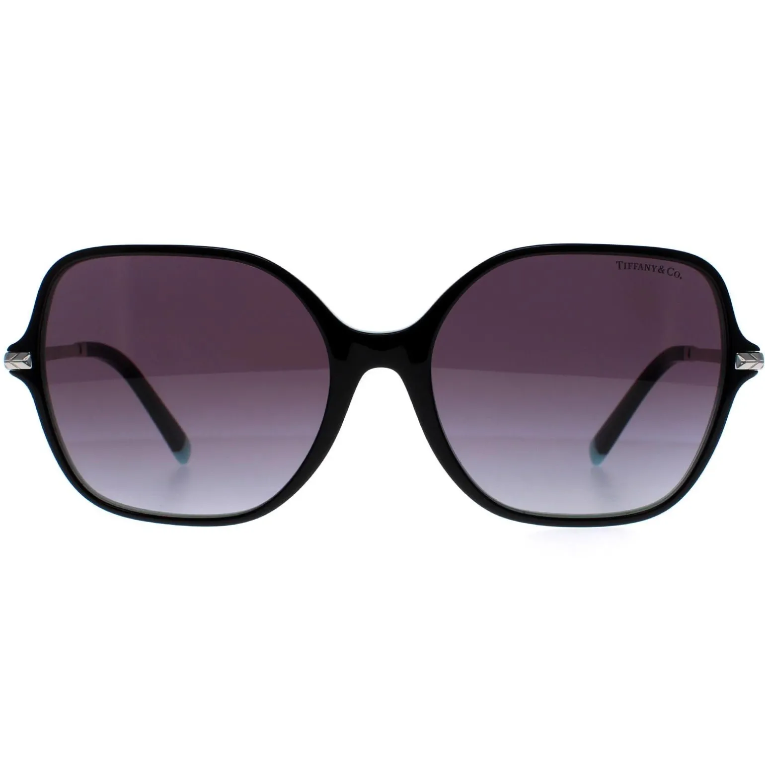 Tiffany Sunglasses TF4191 80553C Black on Tiffany Blue Grey Gradient