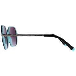 Tiffany Sunglasses TF4191 80553C Black on Tiffany Blue Grey Gradient