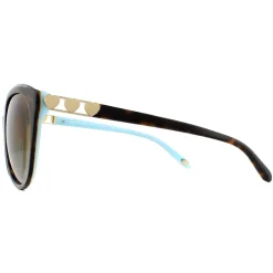 Tiffany Sunglasses TF4133 8134T3 Havana Blue Brown Gradient Polarized