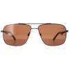 Timberland Sunglasses TB9107 50H Dark Brown Brown Polarized