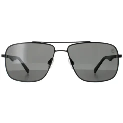 Timberland Sunglasses TB9107 02D Matte Black Smoke Polarized