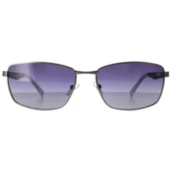 Timberland Sunglasses TB9233 09D Matte Gunmetal Smoke Polarized