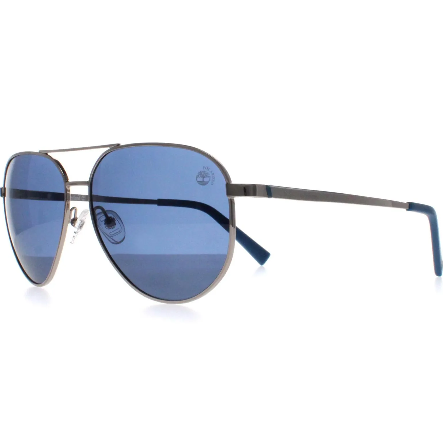 Timberland Sunglasses TB9304 08D Shiny Gunmetal Smoke Polarised