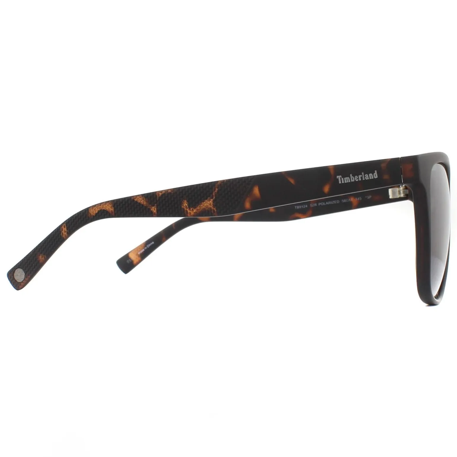 Timberland Sunglasses TB9124 52R Dark Havana Green Polarized
