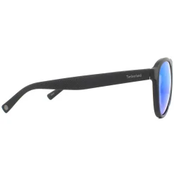 Timberland Sunglasses TB9140 02H Matte Black Blue Polarised