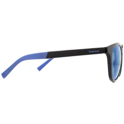 Timberland Sunglasses TB9128 01D Shiny Black Blue Blue Polarized