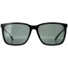 Timberland Sunglasses TB9280-H 01R Shiny Black Green Polarized