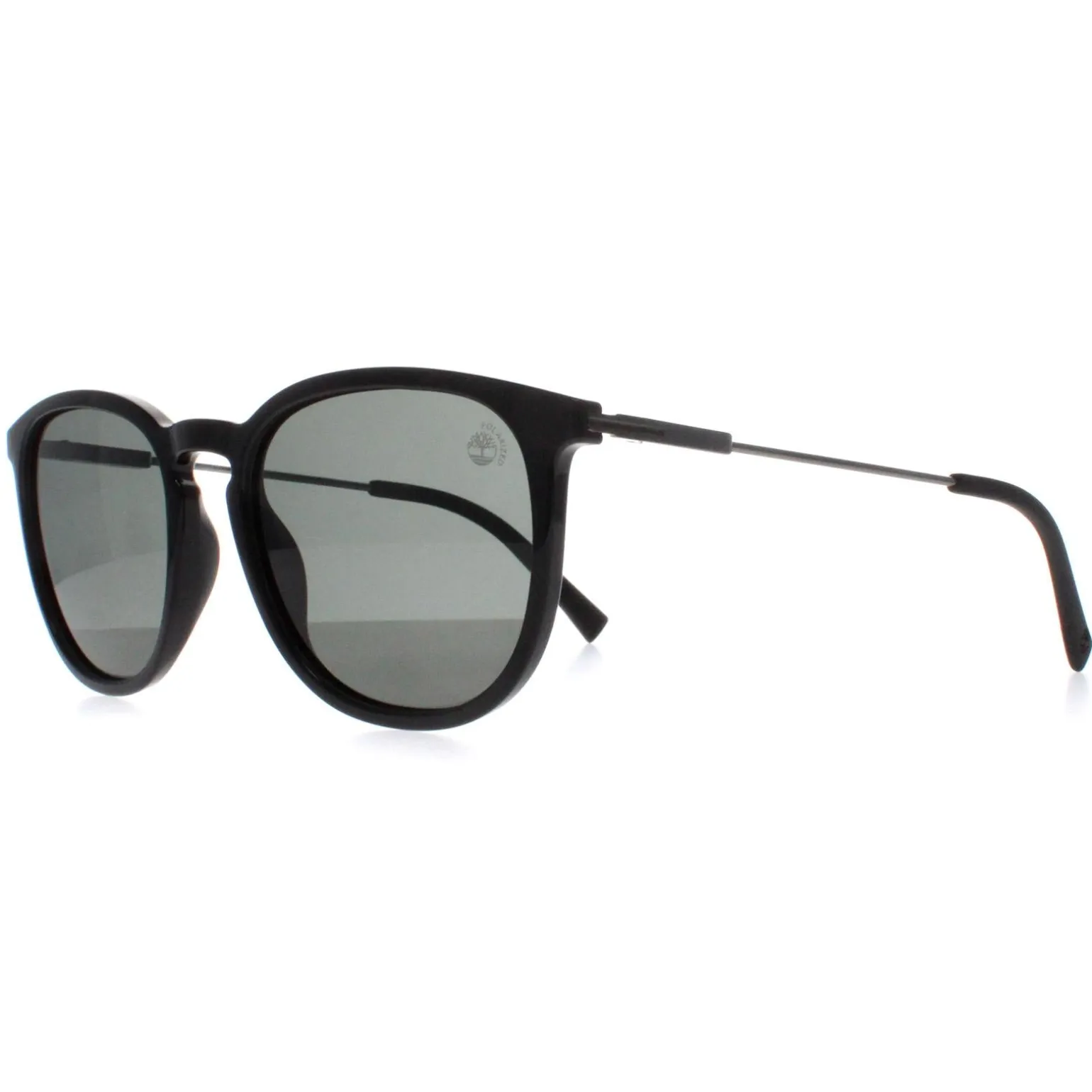 Timberland Sunglasses TB9291-H 01R Shiny Black Green Polarised