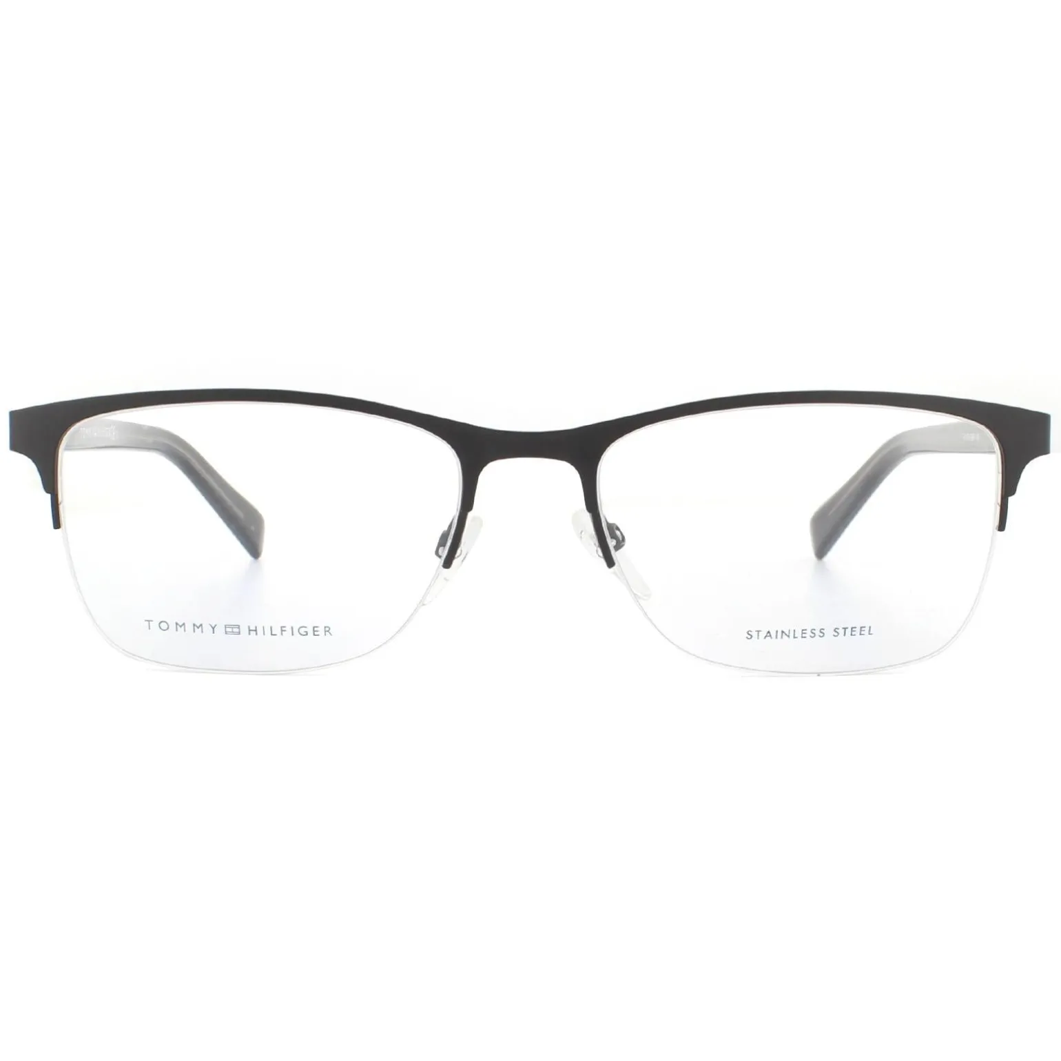 Tommy Hilfiger Glasses Frames TH 1453 B0F Matte Black Grey Men