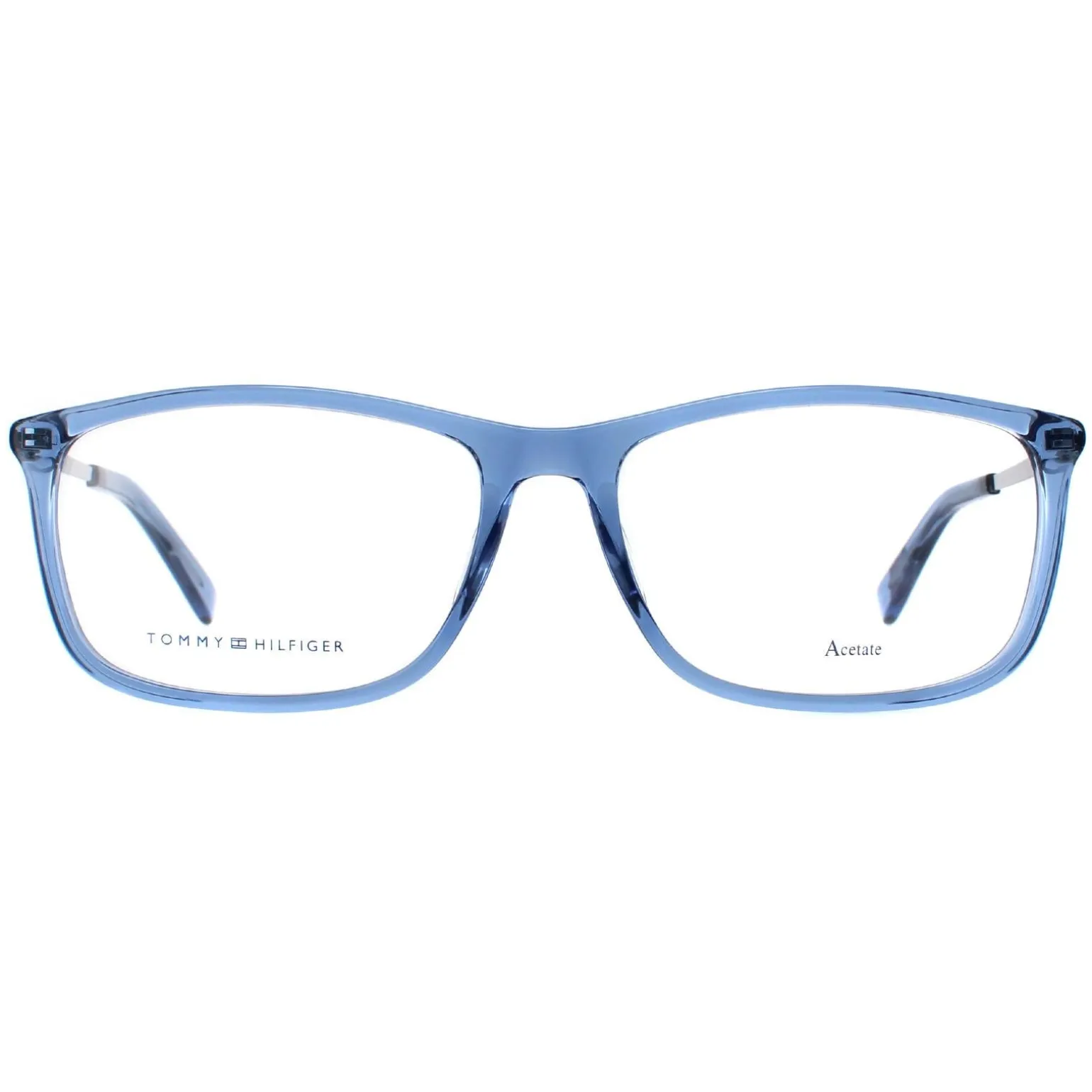 Tommy Hilfiger Glasses Frames TH1614 MVU Transparent Blue Men Women