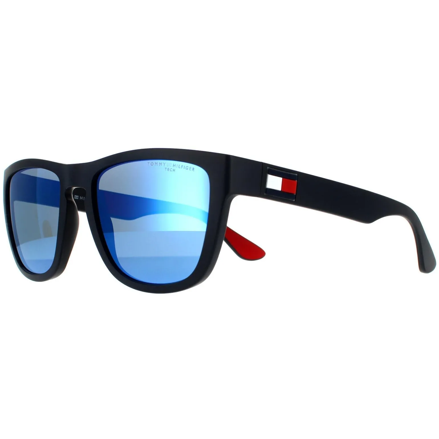 Tommy Hilfiger Sunglasses TH 1557/S FLL ZS Matte Blue Blue Mirror