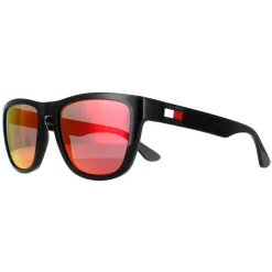 Tommy Hilfiger Sunglasses TH 1557/S 807 UZ Black Red Mirror