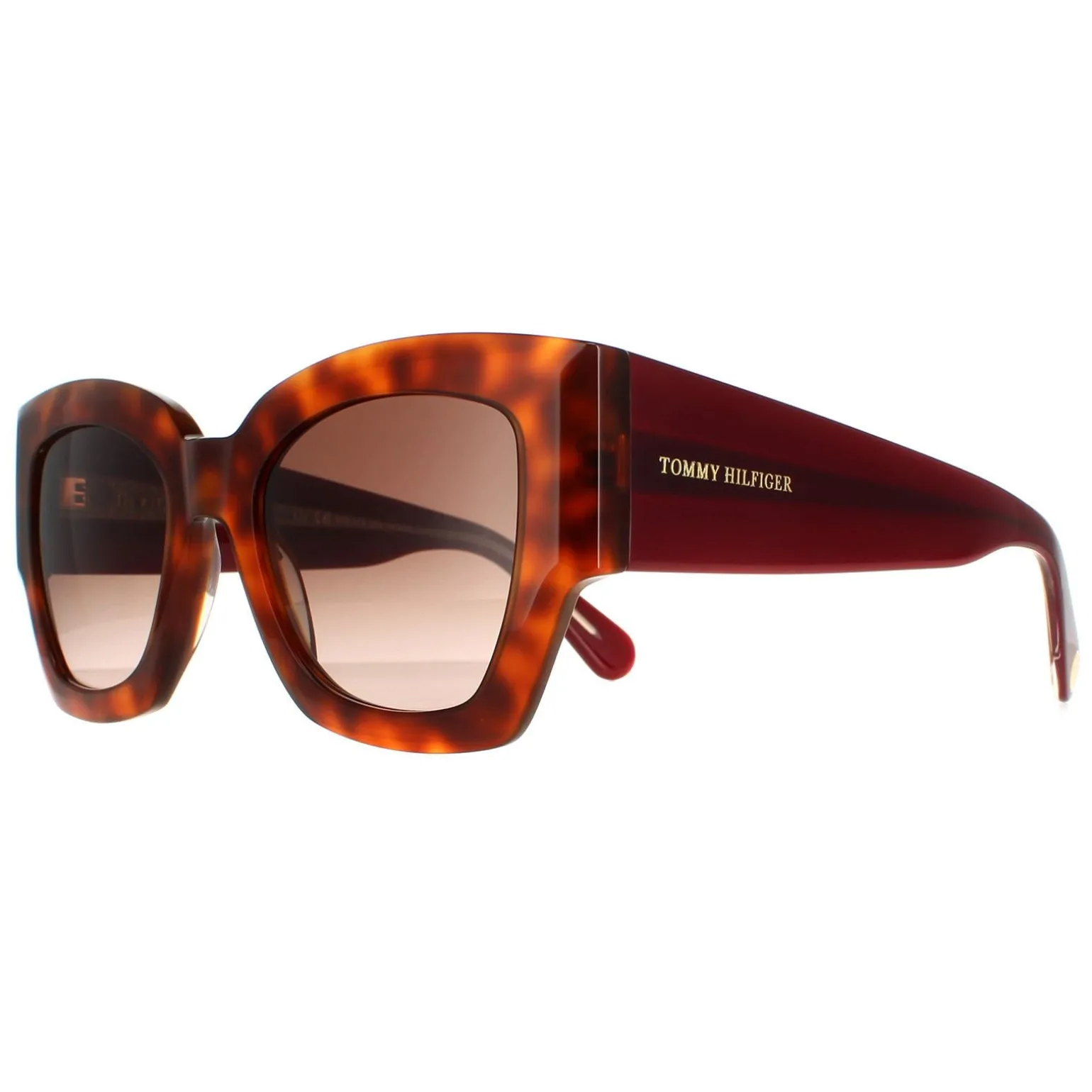 Tommy Hilfiger Sunglasses TH 1862/S C9B HA Havana Honey Brown Gradient