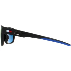 Tommy Hilfiger Sunglasses TH 1952/S 0VK MI Matt Black Blue Orange Mirr