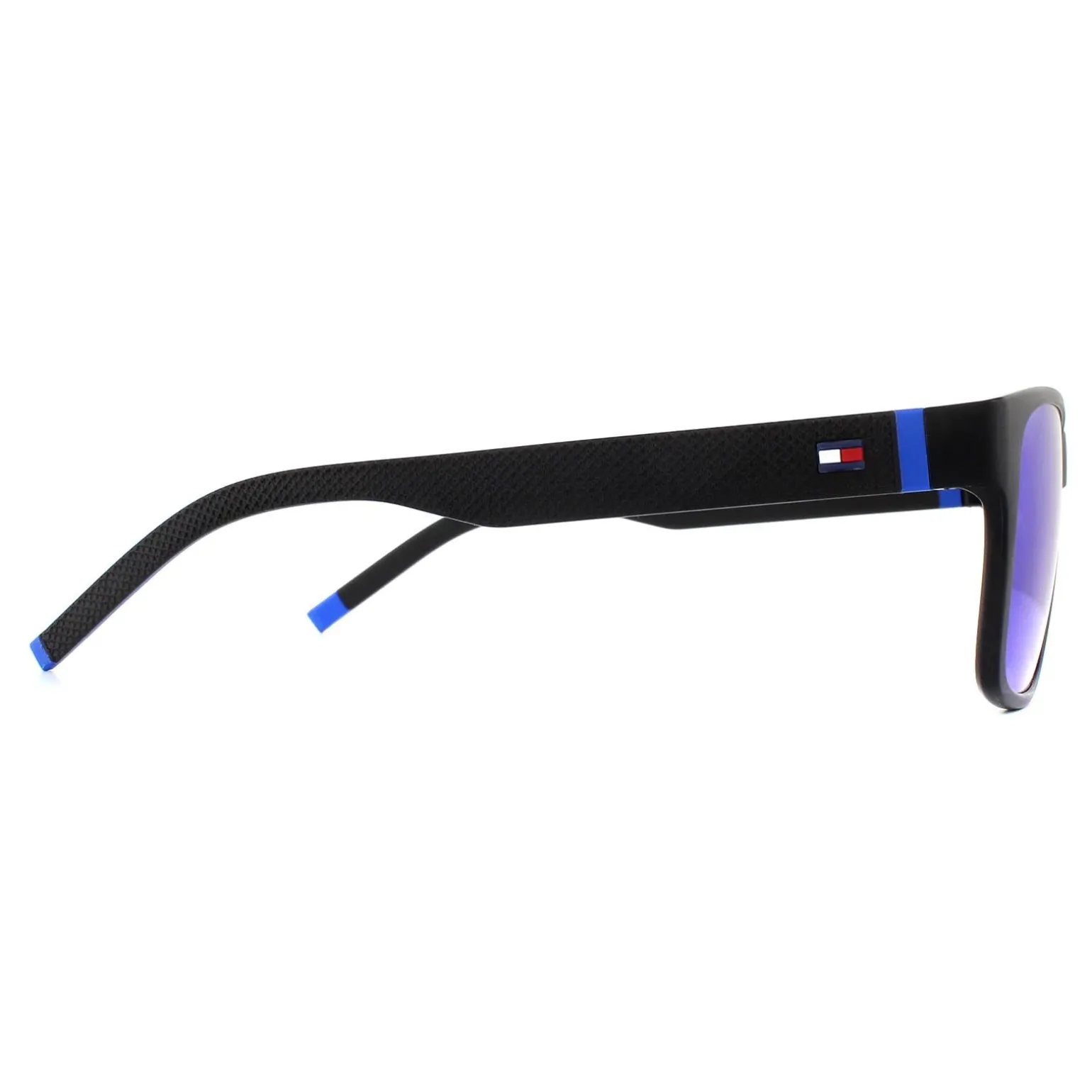 Tommy Hilfiger Sunglasses TH 1718/S 0VK Z0 Matte Black Blue Blue Mirro