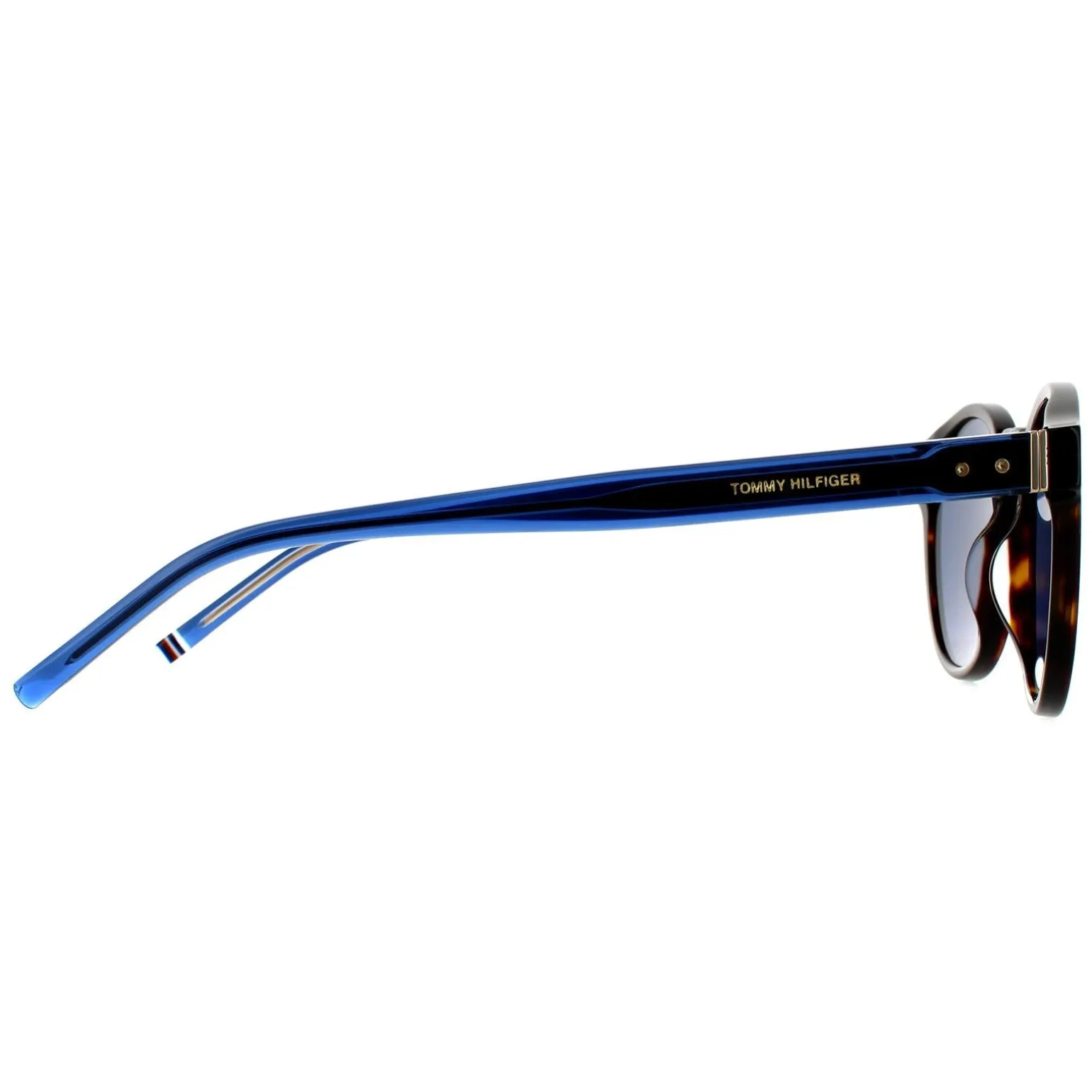 Tommy Hilfiger Sunglasses TH 1795/S 086 K1 Havana Blue Gold Mirror