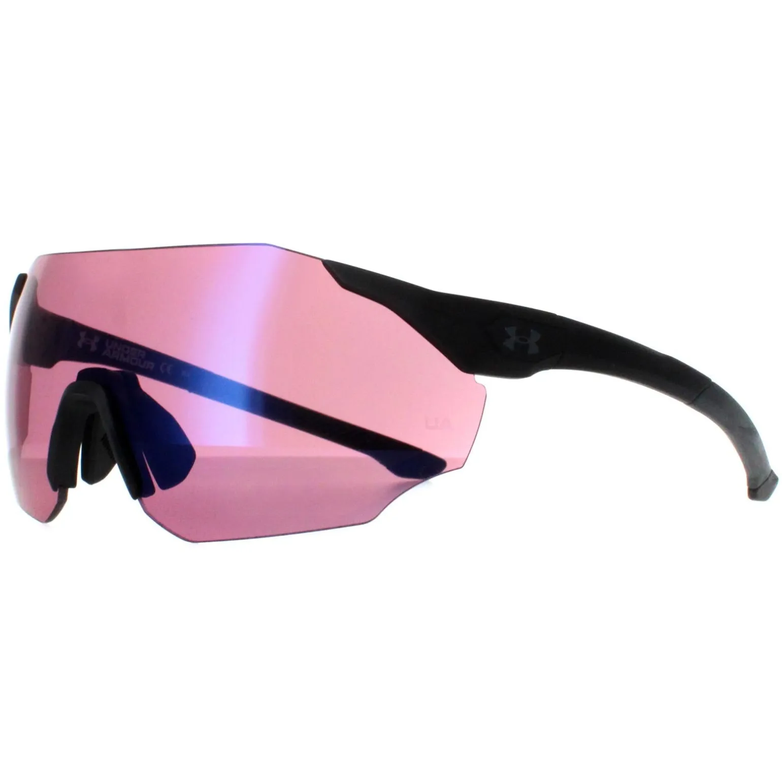 Under Armour Sunglasses Hammer/F 003 Matte Black Violet Mirror
