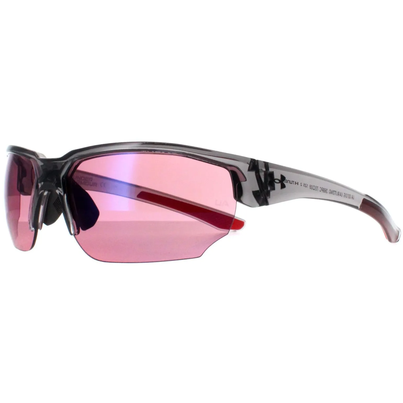 Under Armour Sunglasses 0012/S 268 Grey Red