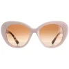 Valentino Sunglasses VA4113 517413 Antique Pink Havana Brown Gradient