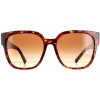 Valentino Sunglasses VA4111 519413 Red Havana Brown Gradient
