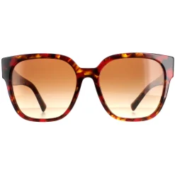 Valentino Sunglasses VA4111 519413 Red Havana Brown Gradient