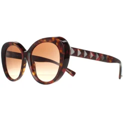Valentino Sunglasses VA4113 518913 Red Havana Brown Gradient