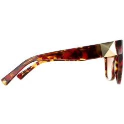 Valentino Sunglasses VA4111 519413 Red Havana Brown Gradient