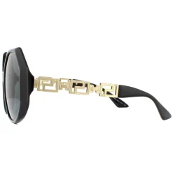 Versace Sunglasses VE4395 534587 Black Dark Grey