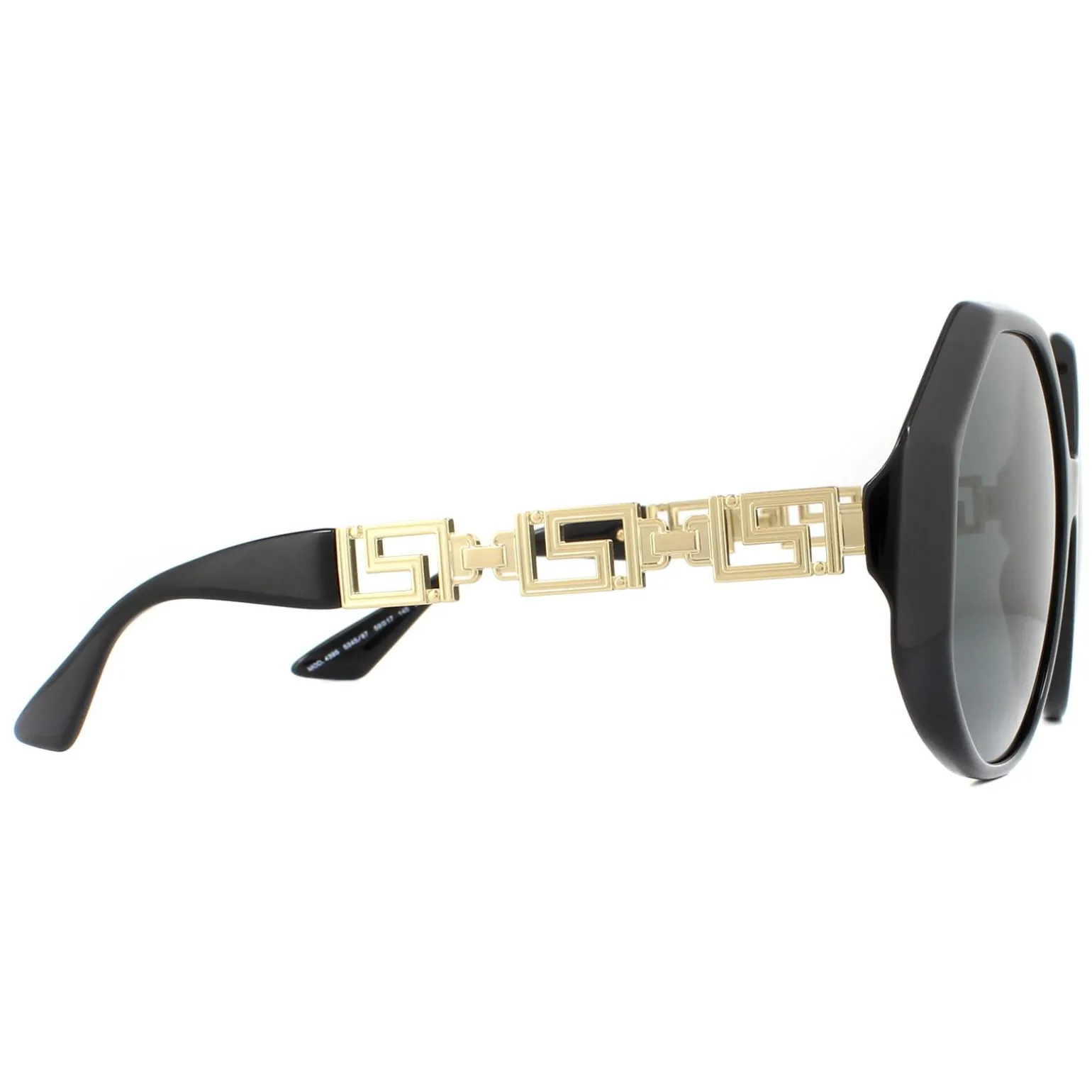 Versace Sunglasses VE4395 534587 Black Dark Grey