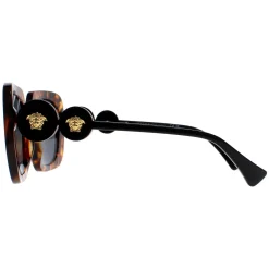 Versace Sunglasses VE4434 511987 Light Havana Dark Grey