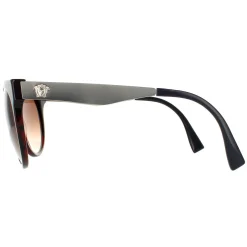 Versace Sunglasses VE4339 525013 Red Havana Blue Brown Gradient