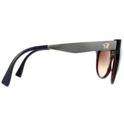 Versace Sunglasses VE4339 525013 Red Havana Blue Brown Gradient