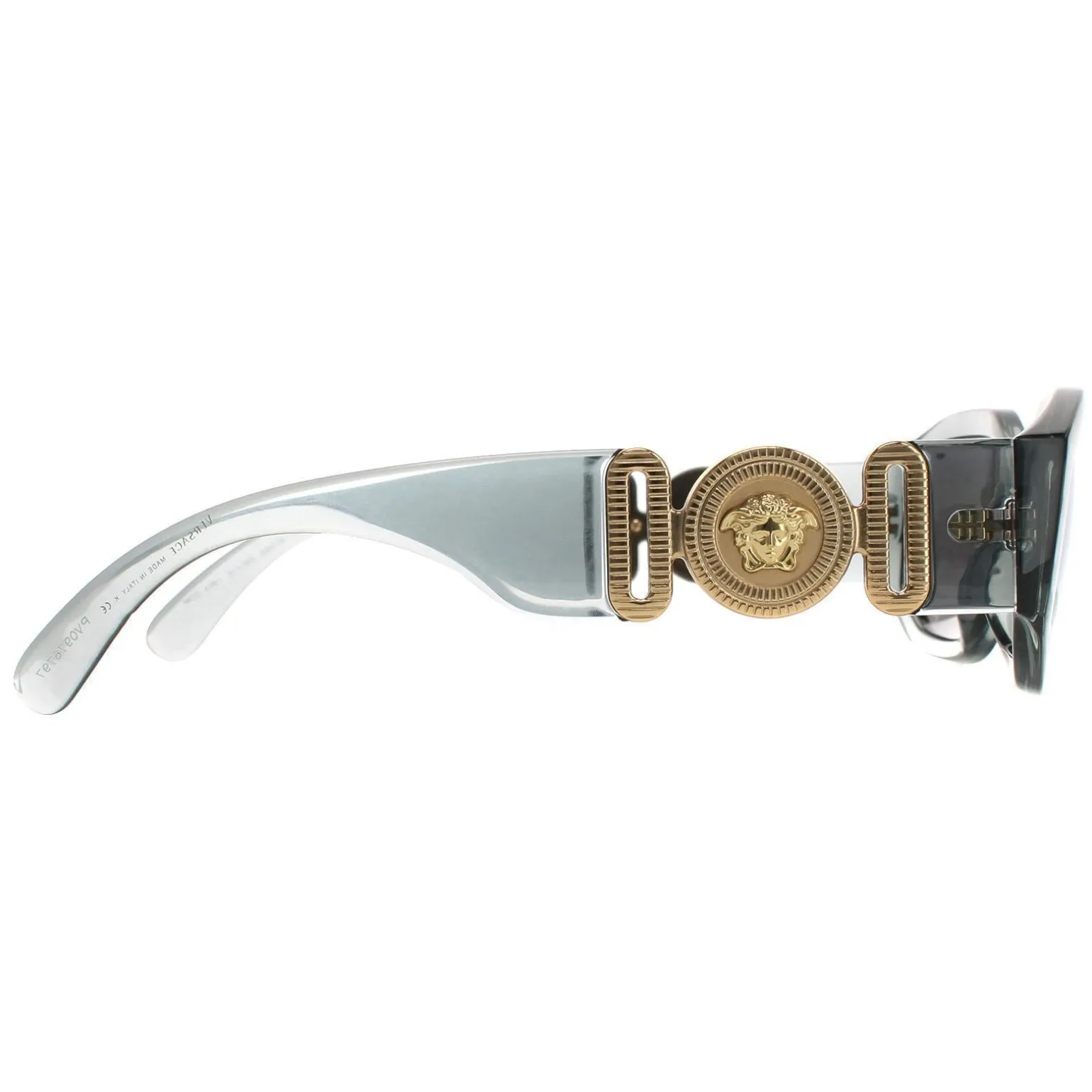 Versace Sunglasses VE4361 311/6G Transparent Grey Light Grey Silver Mi