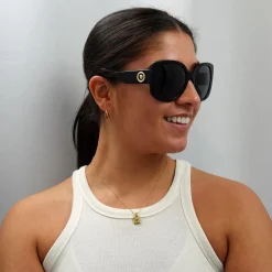 Versace Sunglasses VE4387 GB1/87 Black Dark Grey