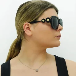 Versace Sunglasses VE4434 GB1/87 Black Dark Grey