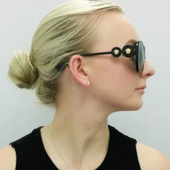 Versace Sunglasses VE4434 GB1/87 Black Dark Grey