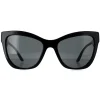 Versace Sunglasses VE4417U 535887 Black Pattern Dark Grey
