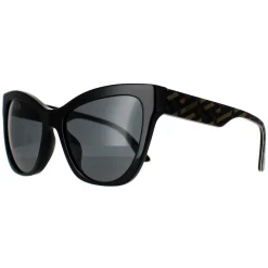 Versace Sunglasses VE4417U 535887 Black Pattern Dark Grey