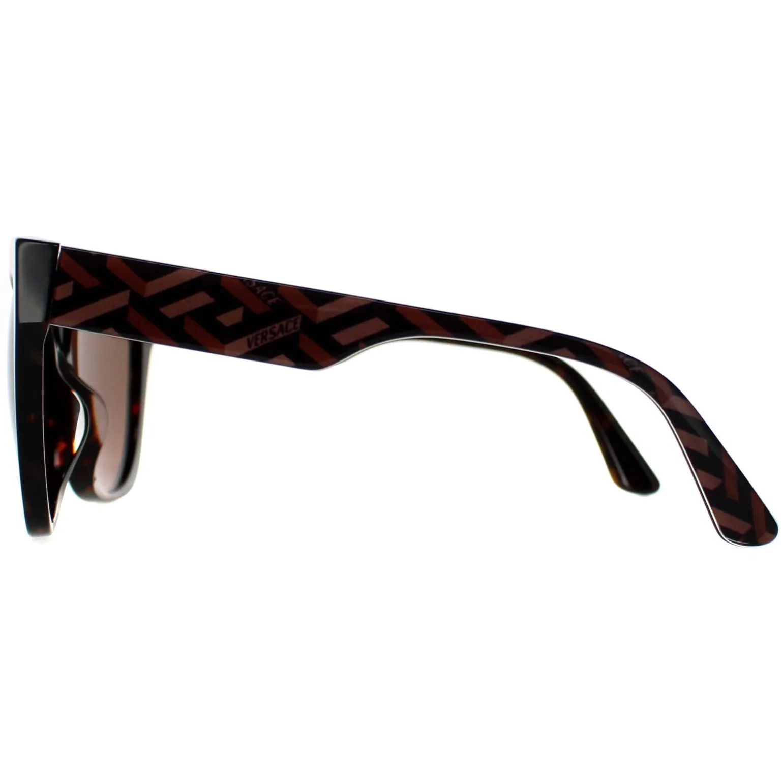 Versace Sunglasses VE4417U 535973 Havana Pattern Dark Brown