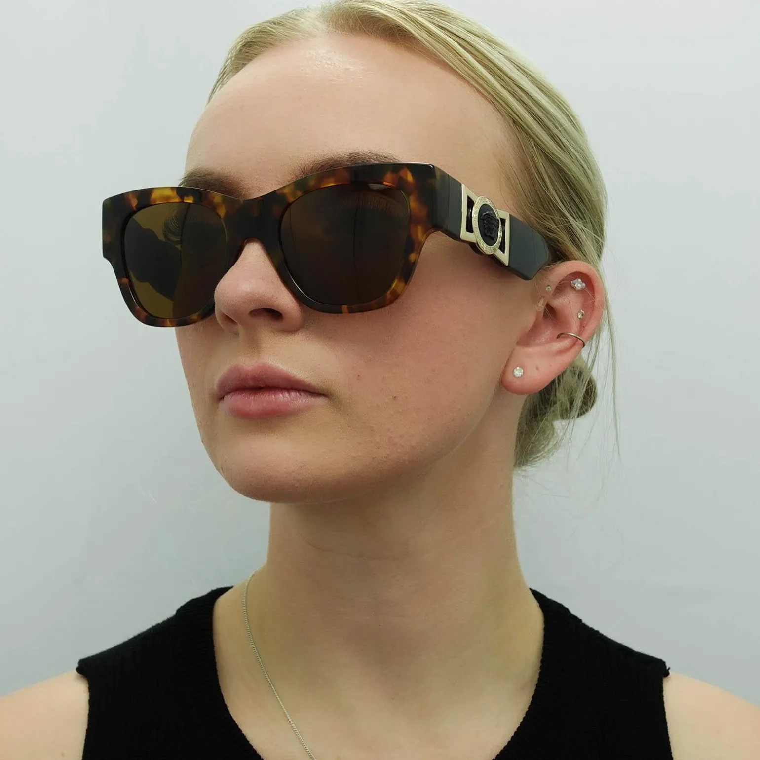 Versace Sunglasses VE4415U 511963 Havana Dark Bronze