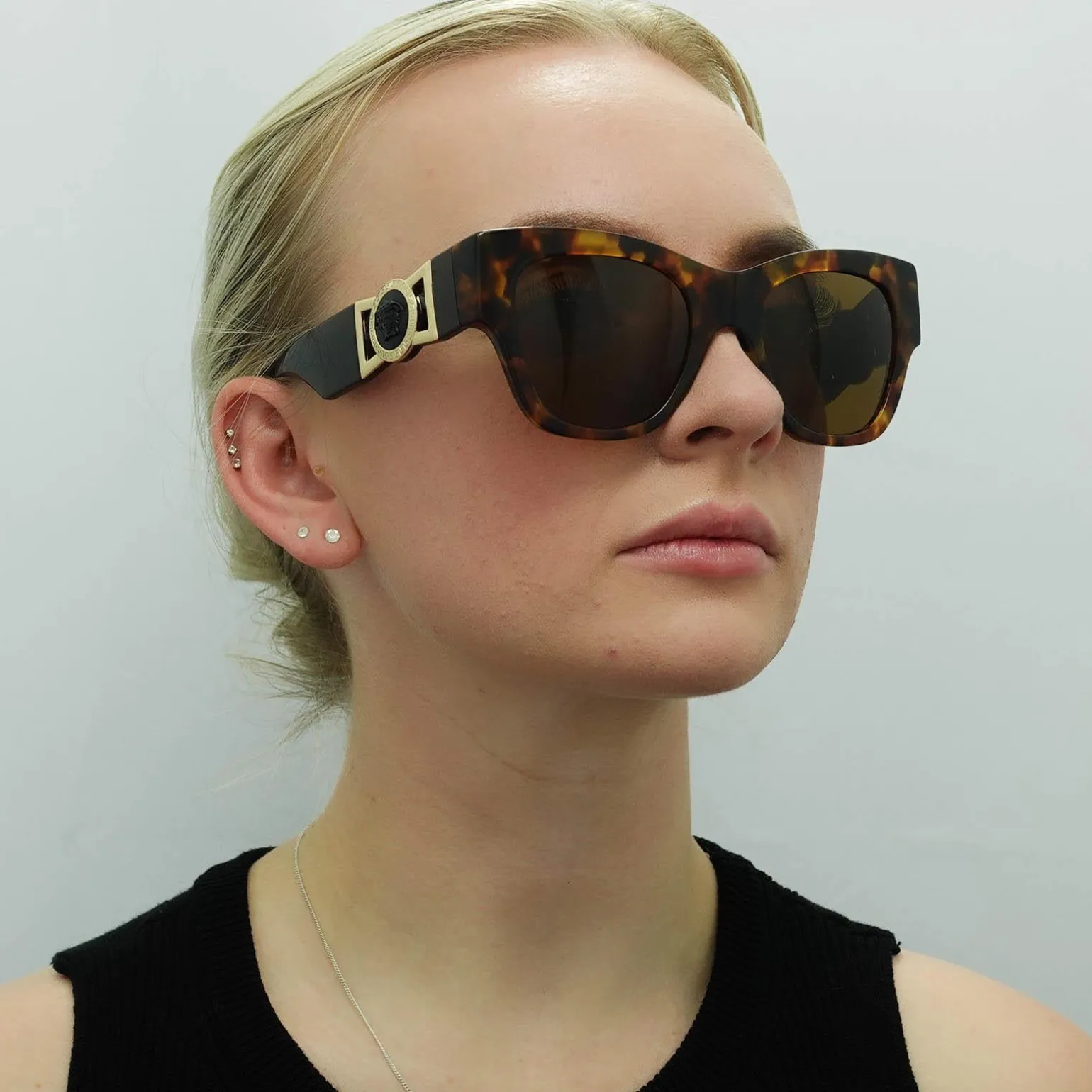 Versace Sunglasses VE4415U 511963 Havana Dark Bronze