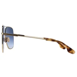 Victoria Beckham Sunglasses VB132S 706 Gold Teal Blue Gradient
